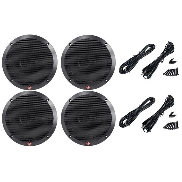 Rockford Fosgate Prime R165X3 90 W 6.5" 3-Way Full Range Car Speakers 6-1/2" Rockford Fosgate Prime R165X3 90 W 6.5" 3-Way Full Range Car Speakers 6-1/2"